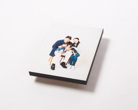 木のパネル写真